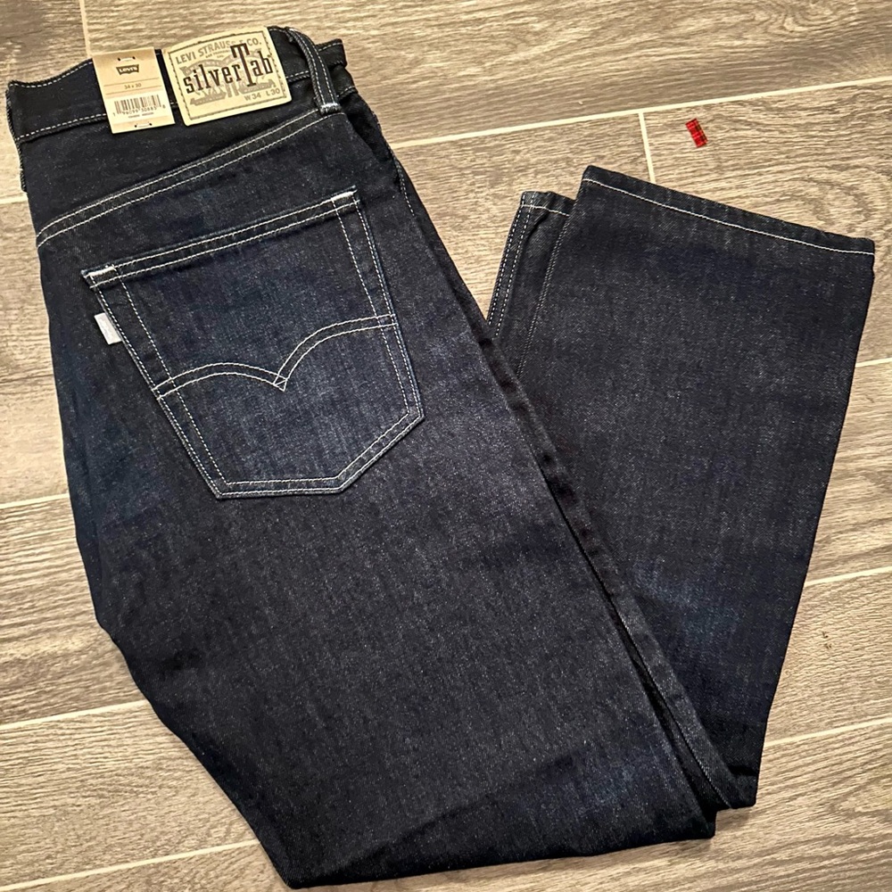 Levi’s silvertab straight Jean 34x30